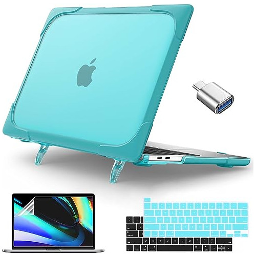 Teryeefi Heavy Duty Case For M2 M1 Macbook Pro 13 Inch 2022