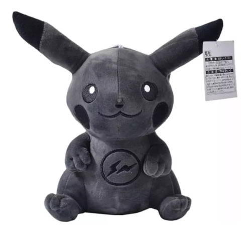 Peluche Fragment Pikachu Negro Felpa Suave Pokémon Regalo