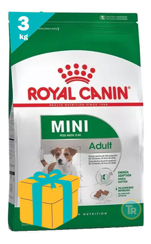 Comida Royal Canin Mini Perro Adulto 3kg + E Gratis Y Regalo