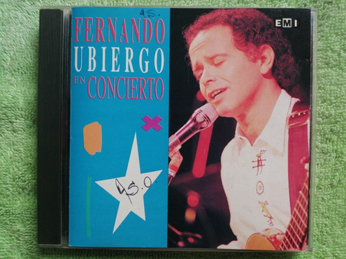 Eam Cd Fernando Ubiergo En Concierto 1992 Teatro California