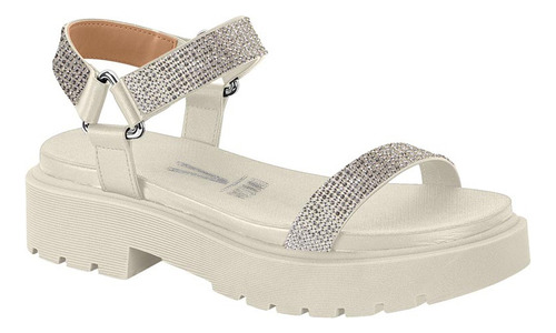 Sandalias Vizzano Plataforma Mujer Urbanas Livianas Brillos