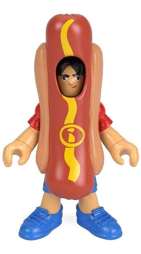 Boneco Homem Hot Dog Imaginext Fisher-price - Mattel