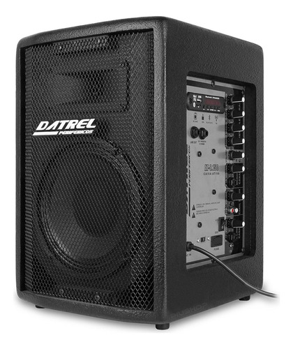 Caixa De Som Ativa Datrel Falante 8 150w Usb Bluetooth