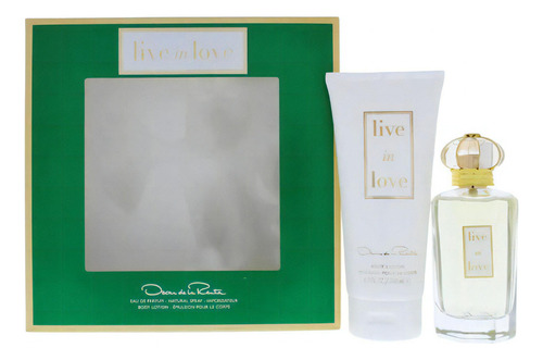 Live In Love Edp 100ml + Crema 200ml Oscar De Renta