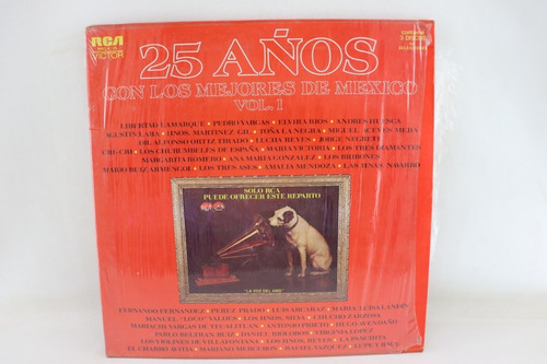 D2351 Varios -- 25 Años Con Los Mejores De México Vol I Lp