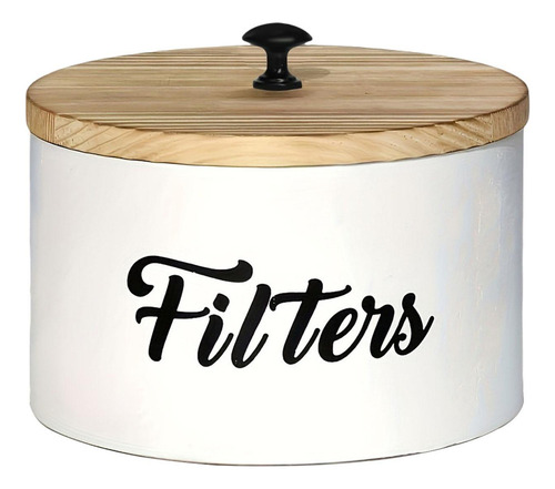 Soporte Para Filtro De Café De Granja, De Cocina Con Tapa