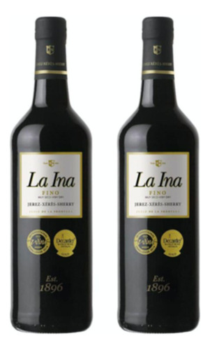 Pack De 2 Jerez La Ina Fino 750 Ml