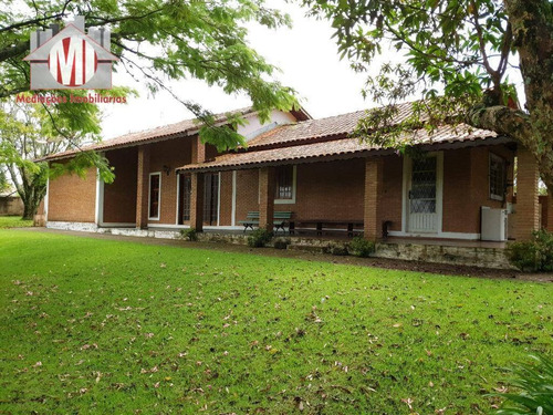 Imagem 1 de 28 de Excelente Chácara Com 3 Dormitórios Em Bairro Tranquilo E Seguro, Com Bela Vista, À Venda, 3000 M² Por R$ 650.000 - Zona Rural - Pinhalzinho/sp - Ch0699