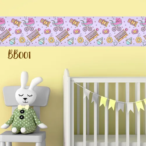 comprar Cenefas Adhesivas Para Bebes Recamara Cuarto Niños Y Niñas 