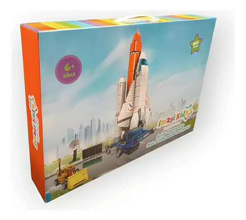 Imagikidz Set De Construcción Base De Lanzamiento De Cohetes