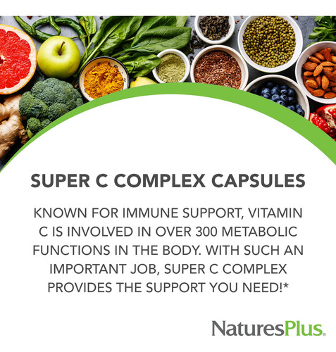 Naturesplus Súper Complejo C 1000 Mg Vitamina C 180 Caps