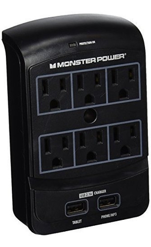 Accesorio Audio Video Monster Core Power 6 Grifo Pared