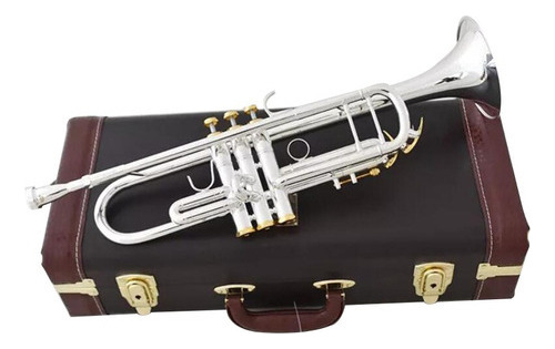 Instrumento Profesional Avanzado Trompeta Bach Cuerpo Plata
