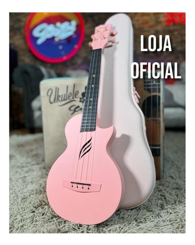 Ukulele Seizi Nova U Fibra De Carbono