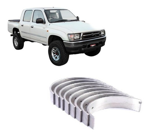 Metal Biela Std Para Toyota Hilux 2.4 2rzfe 1998 2004