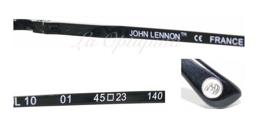 Imagen 5 de 6 de Armazon Lentes Titanio John Lennon Oficial Geek Retro L10!
