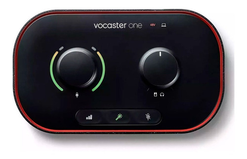 Interfaz Focusrite Vocaster One Para Podcast Streaming C