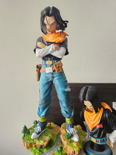 Figura Androide 17 Torso Reemplazable - Dragon Ball Z