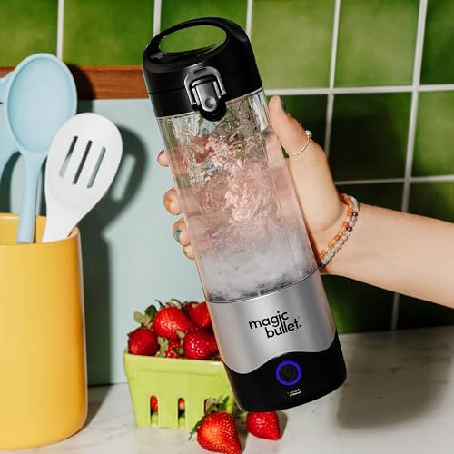 Licuadora Portátil Magic Bullet Mbpbplata, 16 Oz