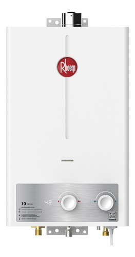 Calentador De Agua 10lt Gas Propano Tiro Forzado Rheem