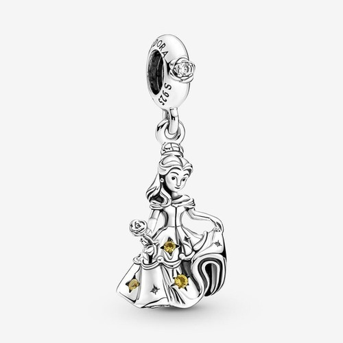 Pandora Charm Colgante Original Bella Y Bestia Disney