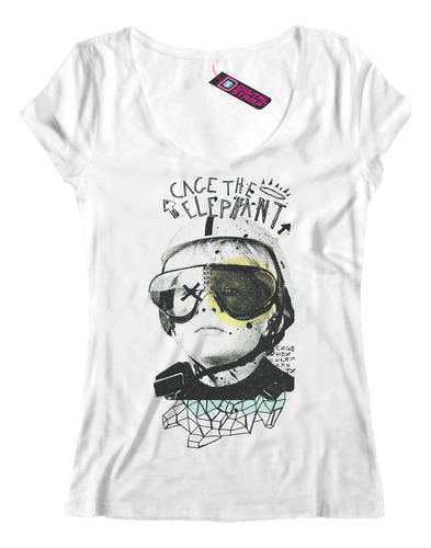 Remera Mujer Cage The Elephant Rp20 Dtg Premium