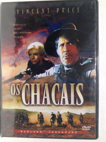 Os Chacais - Vincent Price - Dvd Novo Original Lacrado