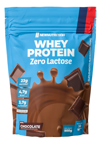 Whey Protein Zero Lactose - Todos Sabores Newnutrition