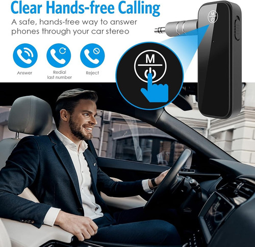 Transmisor Y Receptor Bluetooth Para Auto Coche Manos Libres