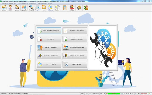 Software Assistência Técnica Para Ar E Refrigeração V1.0