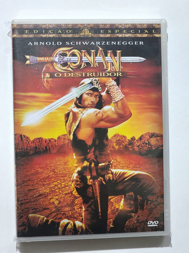 Dvd Conan O Destruidor Original Lacrado