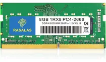 Comprar 8gb Memoria Ram 1rx8 Ddr4 2666 Mhz Pc4-21300 Sodimm Rasalas