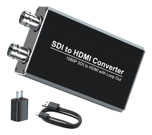 Convertidor Sdi A Hdmi Con Salida Sdi Para Pantalla Local, C