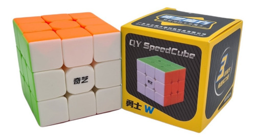 Cubo Rubik Qiyi Warrior W Stickerless Speed 3x3 Original