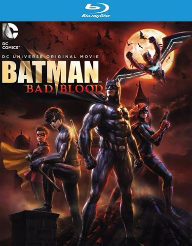 Blu-ray + Dvd Batman Bad Blood