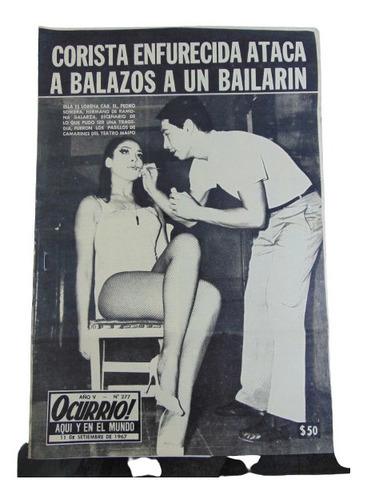 Adp Revista Ocurrio! Aqui Y En El Mundo Año V N° 277 1967