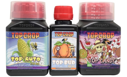 Tripack Auto Top Crop Top Auto + Top Candy + Top Bud 