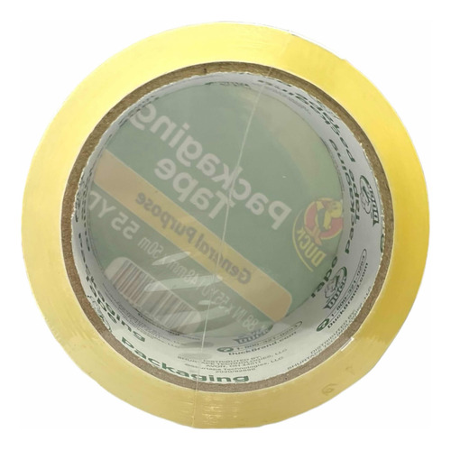 Pack 4x Cinta Transparente Duck Packing Tape Pro 48mm X 50m
