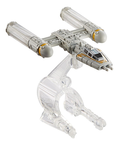 Hot Wheels Star Wars Starships Y-wing Fighter Gold Leader