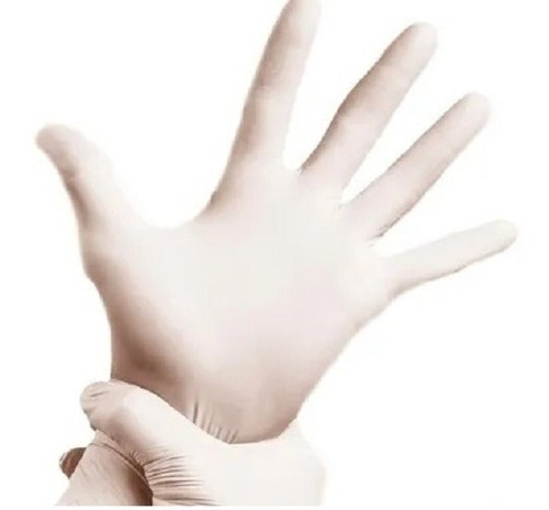 Luva Látex Procedimentos Com Pó Inoven Tamanho G Com Pó Sim Cor Branco Unidades Por Embalagem 100 Branco G