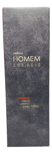 Natura Homem Masculino Shampoo Cor.agio + Desodorante Roll