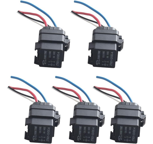 Car Truck Motor Heavy Duty 12v 40a Spst Relay Socket Plug 4p