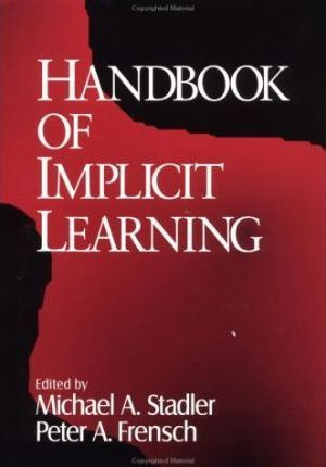 Libro Handbook Of Implicit Learning - Michael A. Stadler