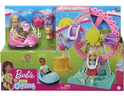 Chelsea Parque De Diversiones Con Accesorios- Barbie