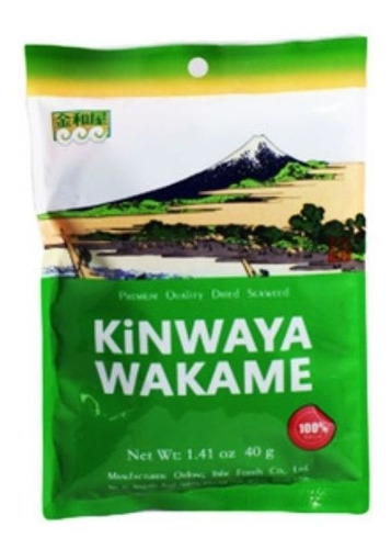 Algas Wakame Kinwaya X 40 G Apto Vegano