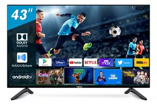 Vedd® Pantalla Smart Tv 43 Pulgadas Full Hd Television