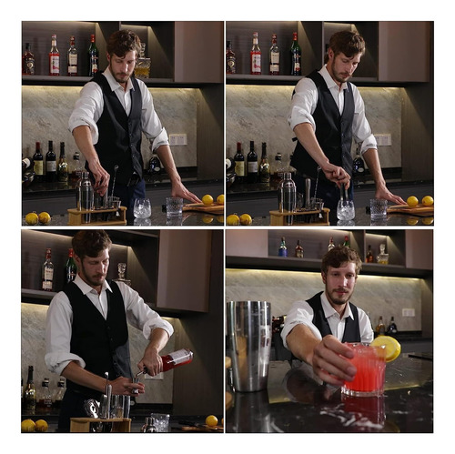 Cocktail Bar Set Kit 8 Pcskits De Coctelería Herramientas