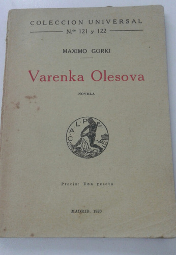 Varenka Olesova - Máximo Gorki