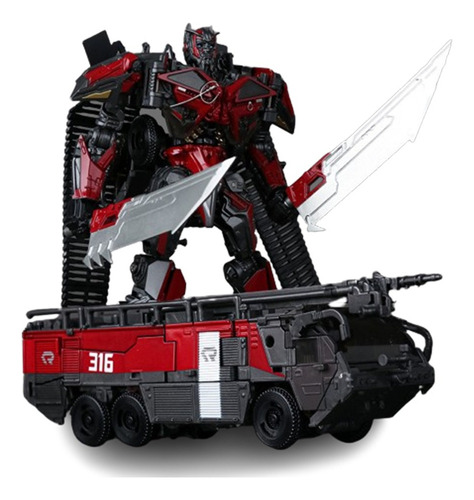 Ghb Transformers Vehículo De Emergencia Transformable