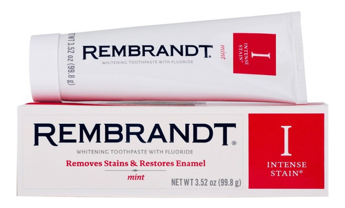 Crema Dental Blanqueamiento De Manchas Intensas Rembrandt